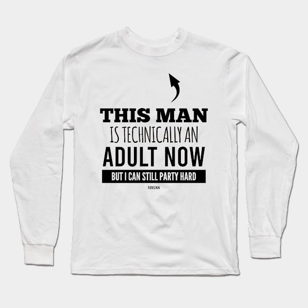 18 years Long Sleeve T-Shirt by fansinn